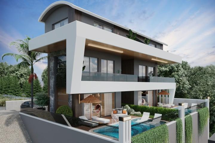 Complex villas 3+1 in Tepe with swimming pool and mountain views - Umbrella Group - Photo 5