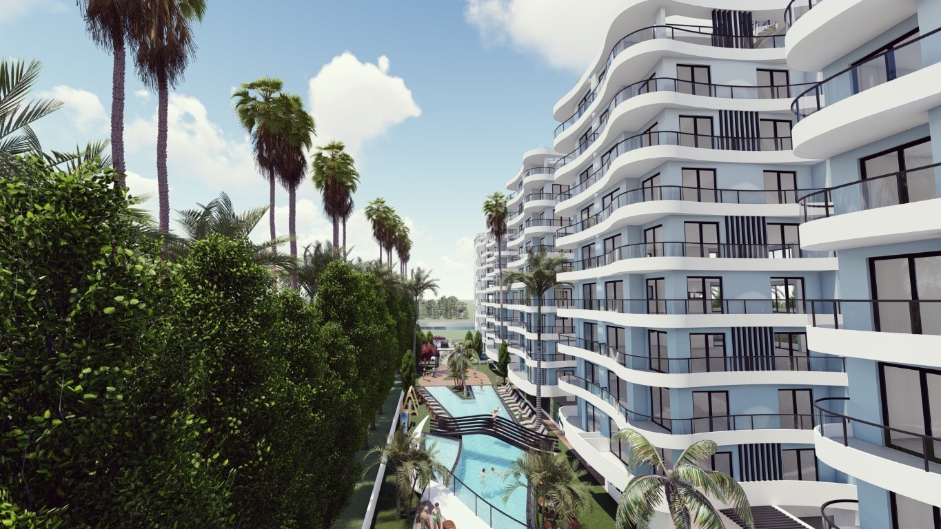New high-rise residential complex in Northern Cyprus, with 2+1 and 3+1 apartments, Tatlisu district - Umbrella Group - Photo 12