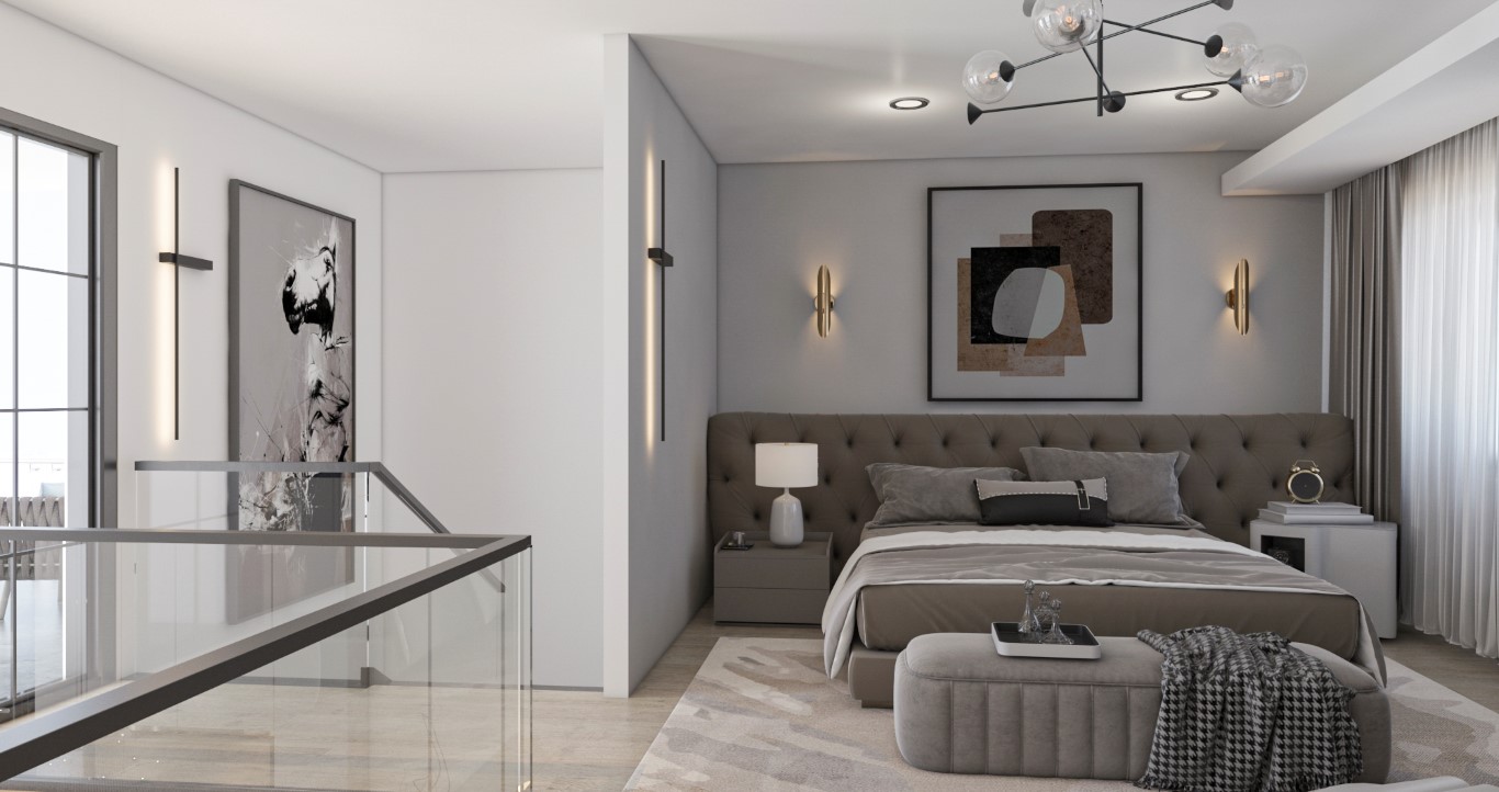 Project of a modern residential complex in Northern Cyprus in the area of Famagusta, apartment layout 1+1, 2+1 - Umbrella Group - Photo 22