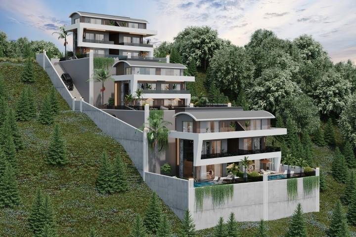 Complex villas 3+1 in Tepe with swimming pool and mountain views - Umbrella Group - Photo 2