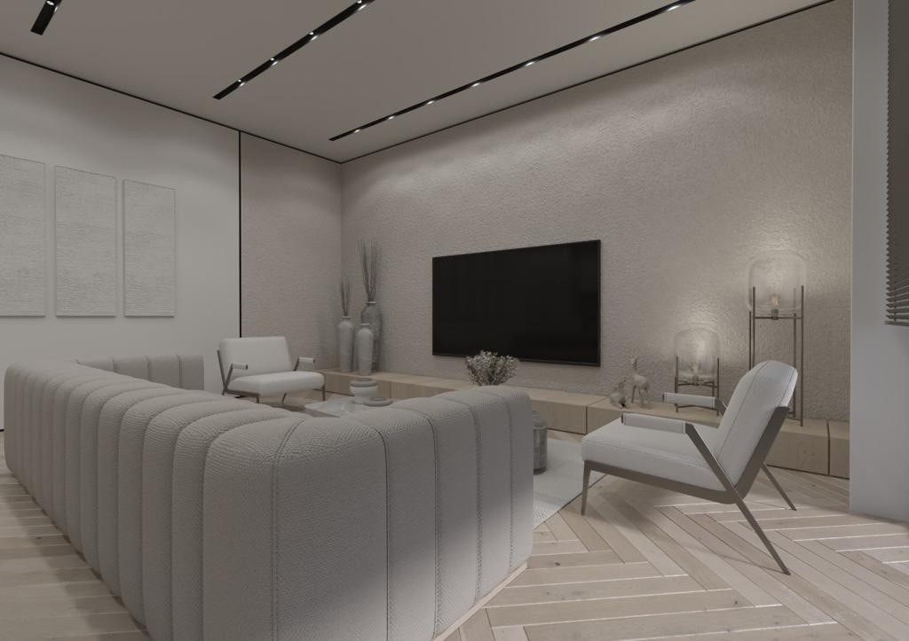 Project of a modern residential complex in Northern Cyprus, apartment layout 2+1, 4+1 - Umbrella Group - Photo 13