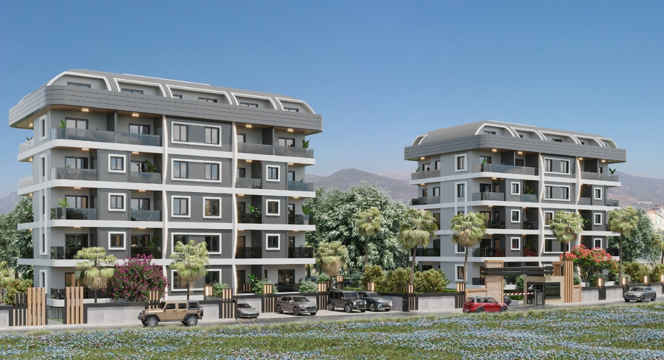 New residence under construction, spacious 2+1 and 3+1 apartments in Gazipash - Umbrella Group - Photo 2