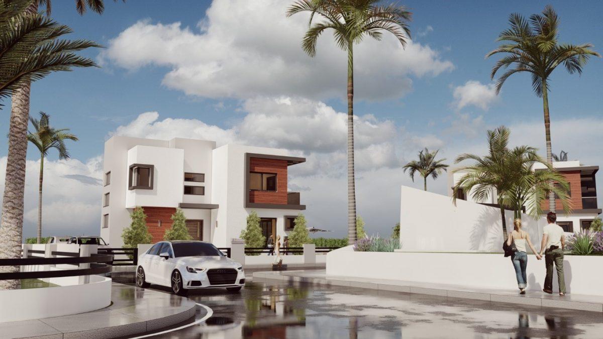 Design of new villas in Northern Cyprus with 3+1 apartments with a floor area of 195 m2, district of Iskele - Umbrella Group - Photo 3