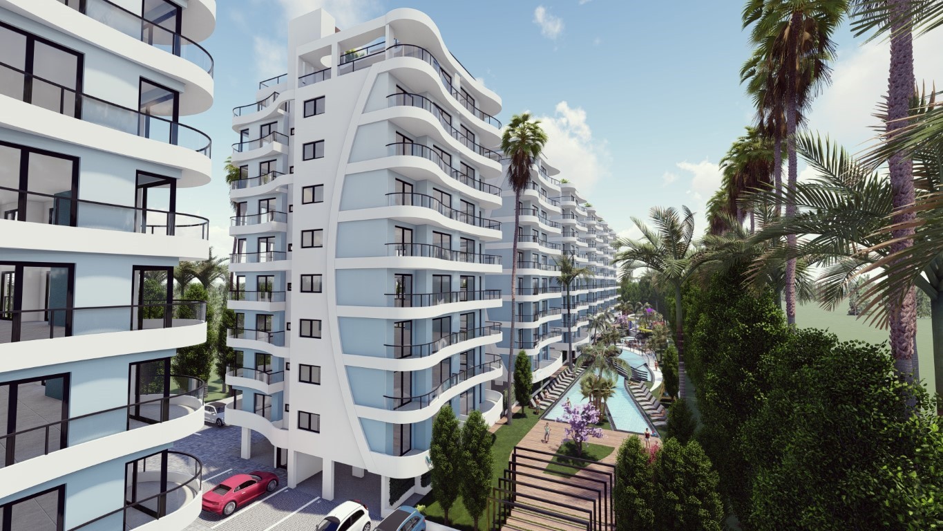 New high-rise residential complex in Northern Cyprus, with 2+1 and 3+1 apartments, Tatlisu district - Umbrella Group - Photo 11