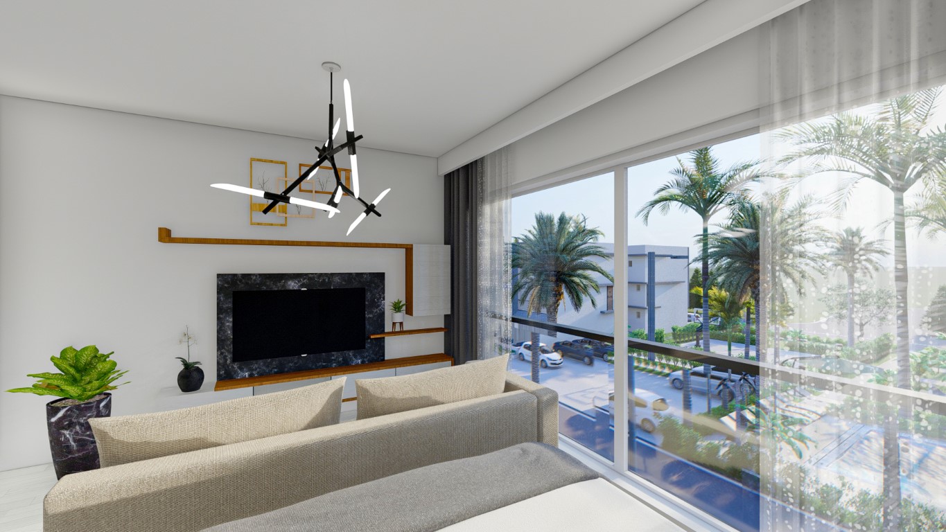 New project in Northern Cyprus, 700 m from the sea, apartment layout studio - Umbrella Group - Photo 22