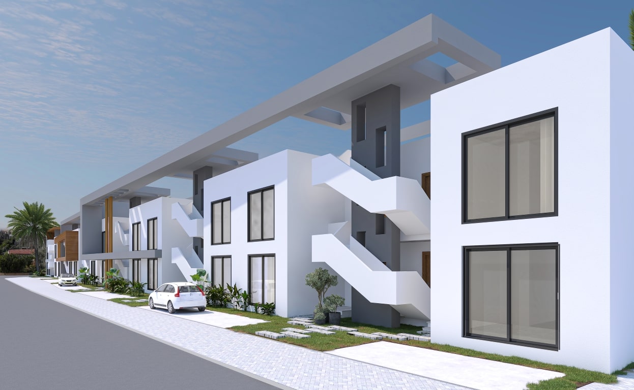 New project apartment in Northern Cyprus, 2+1 floor area 105 m2 - Umbrella Group - Photo 5