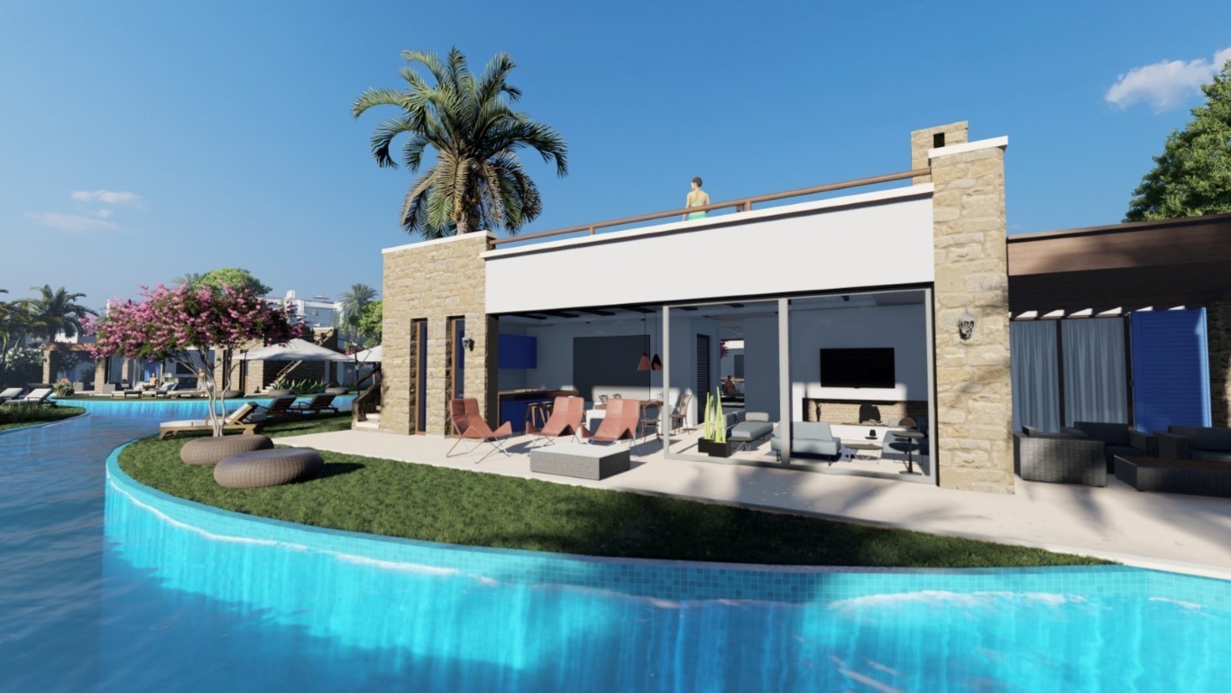 Villa complex located in Kyrenia, on the coast of the Mediterranean Sea - Umbrella Group - Photo 11