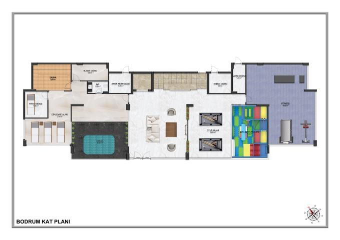New project in Oba district with modern infrastructure and plans 1+1, 2+1 and 3+1 - Umbrella Group - Photo 39