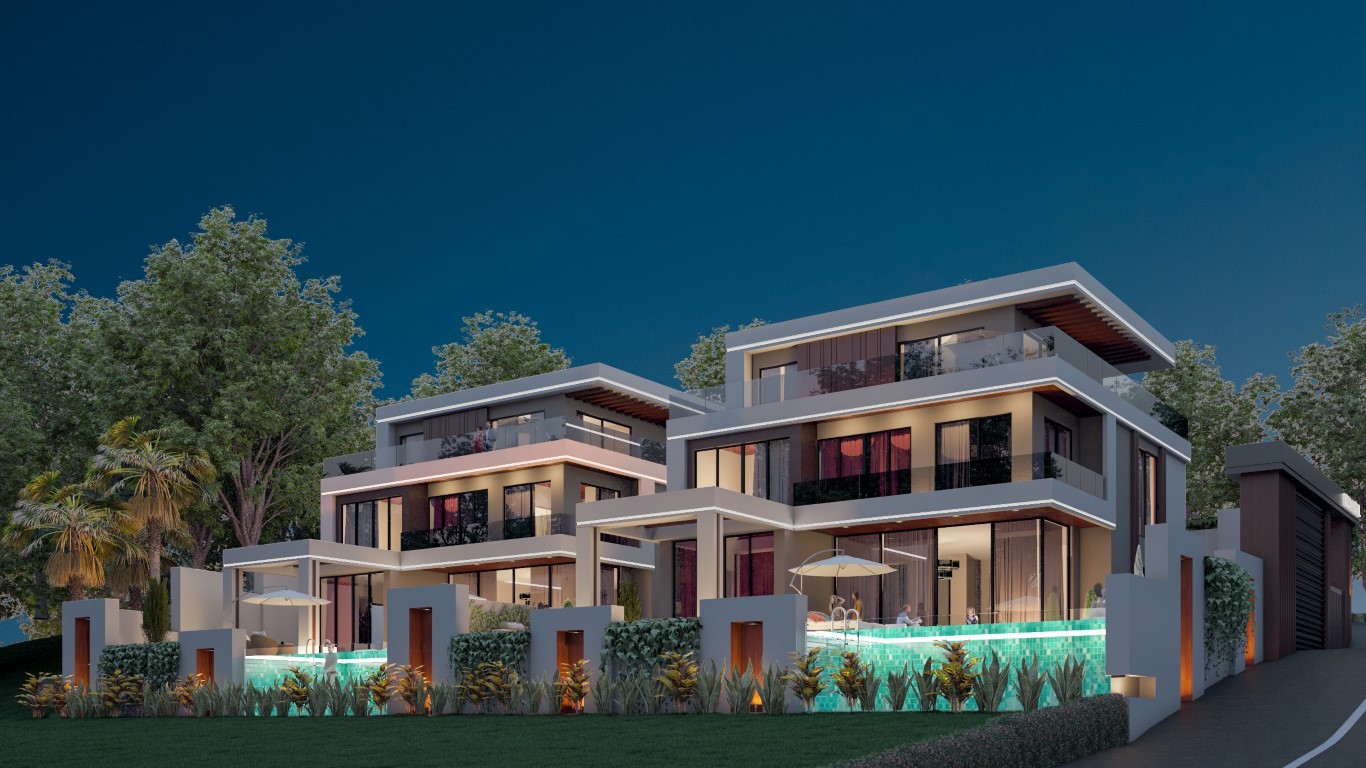 Villa under construction 6+1 in Demirtaş area - Umbrella Group - Photo 4