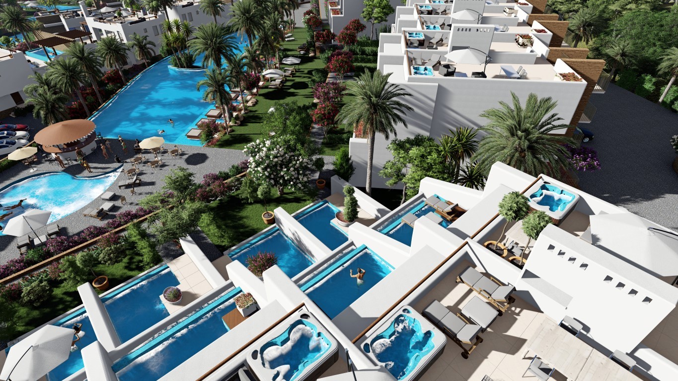 Villa complex located in Kyrenia, on the coast of the Mediterranean Sea - Umbrella Group - Photo 7