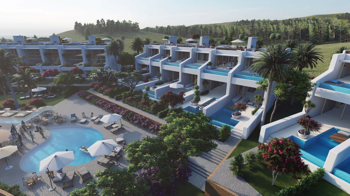 Villa complex located in Kyrenia, on the coast of the Mediterranean Sea - Umbrella Group - Photo 3