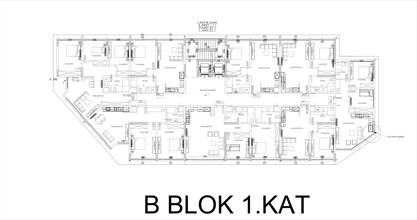 New project in modern style in Northern Cyprus, Kyrenia, with plans 1+1, 2+1 and 3+1 - Umbrella Group - Photo 28