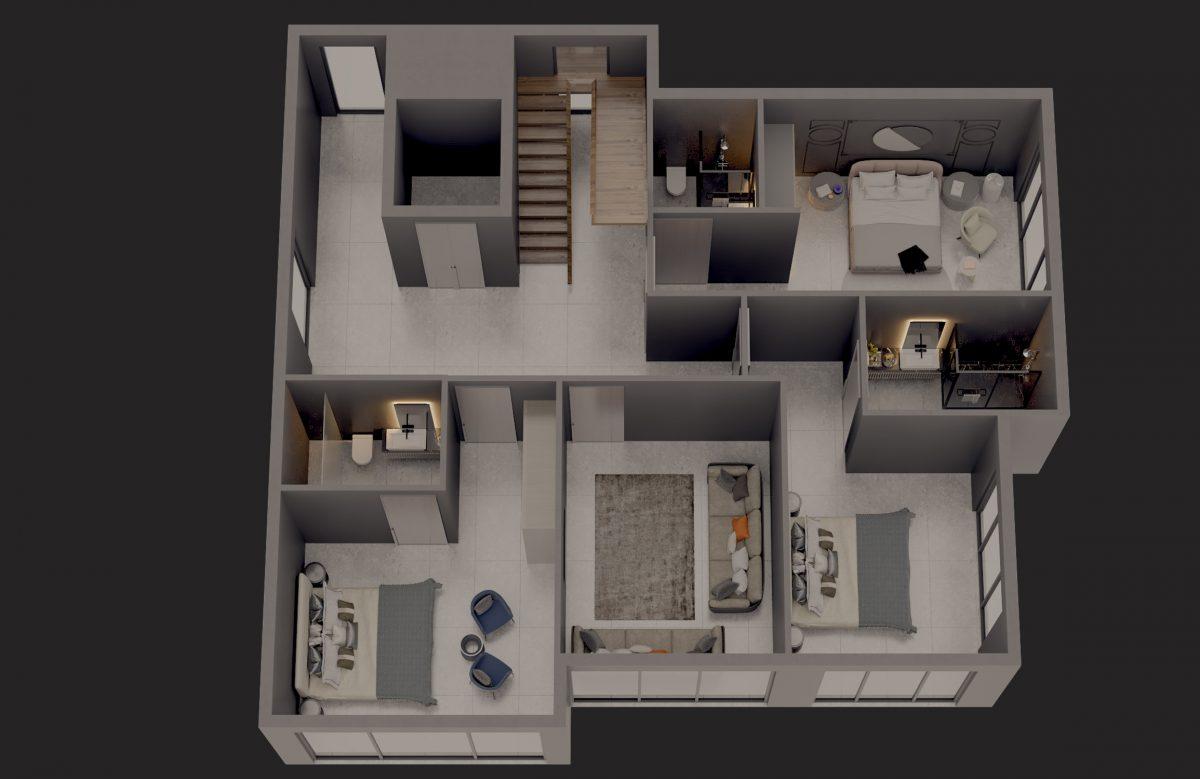 Villa under construction 6+1 in Demirtaş area - Umbrella Group - Photo 15