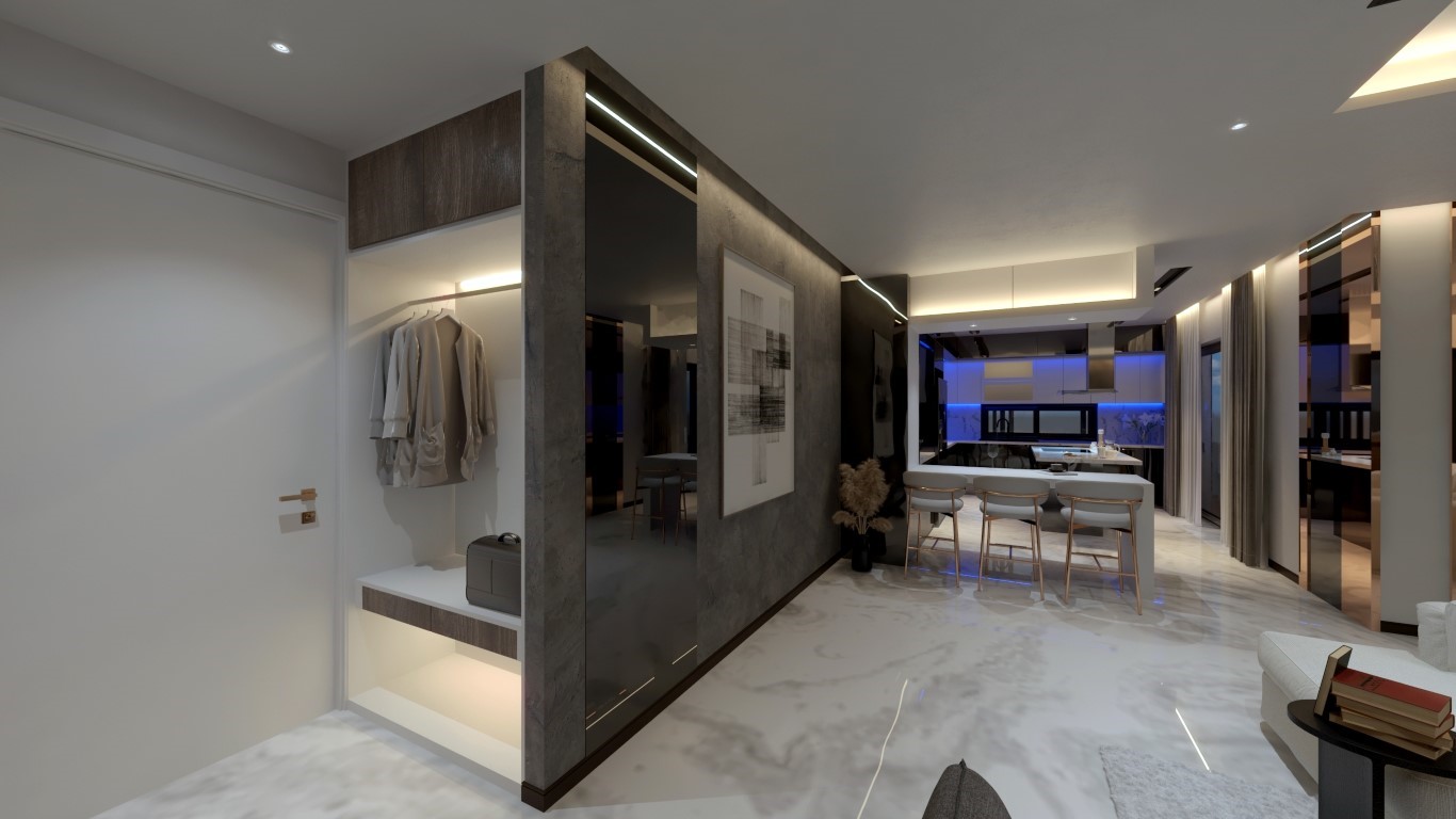 New project in modern style in Northern Cyprus, Kyrenia, with plans 1+1, 2+1 and 3+1 - Umbrella Group - Photo 35