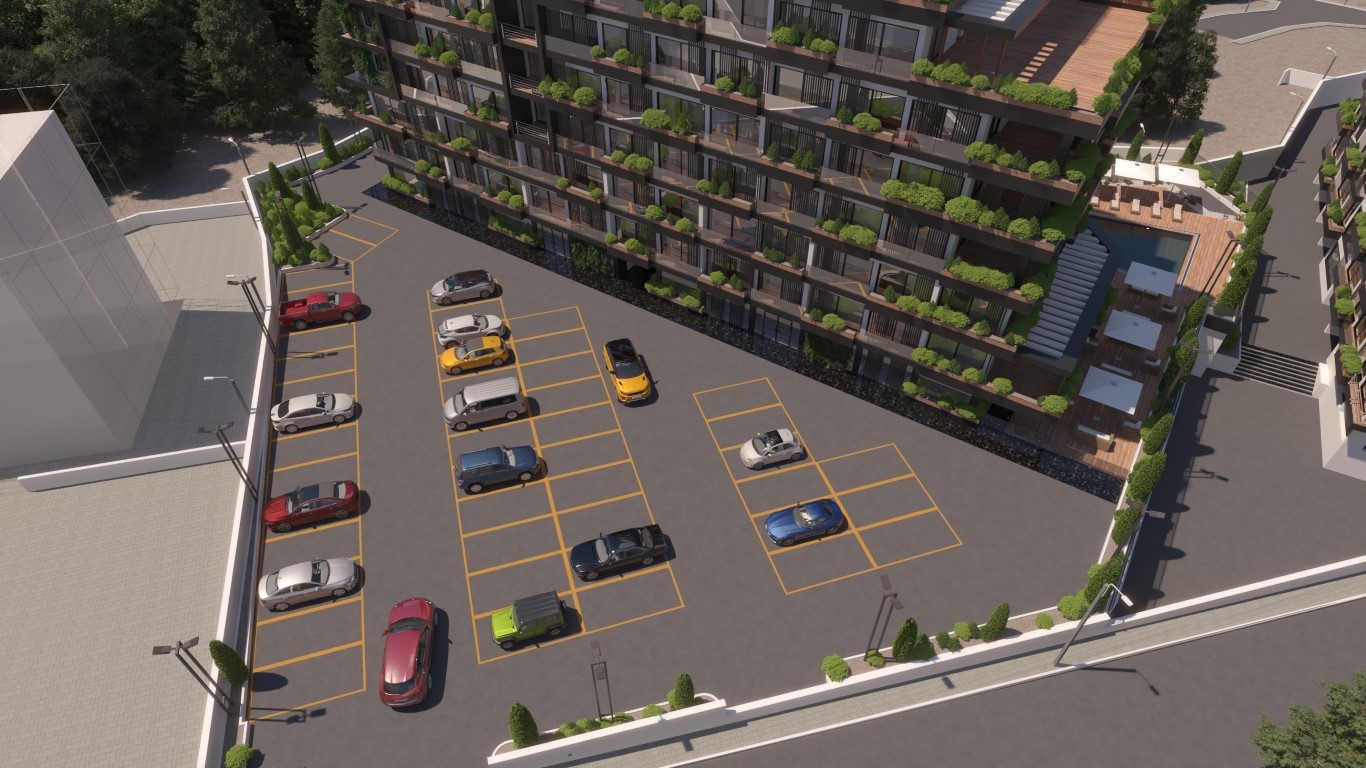 New project in modern style in Northern Cyprus, Kyrenia, with plans 1+1, 2+1 and 3+1 - Umbrella Group - Photo 6