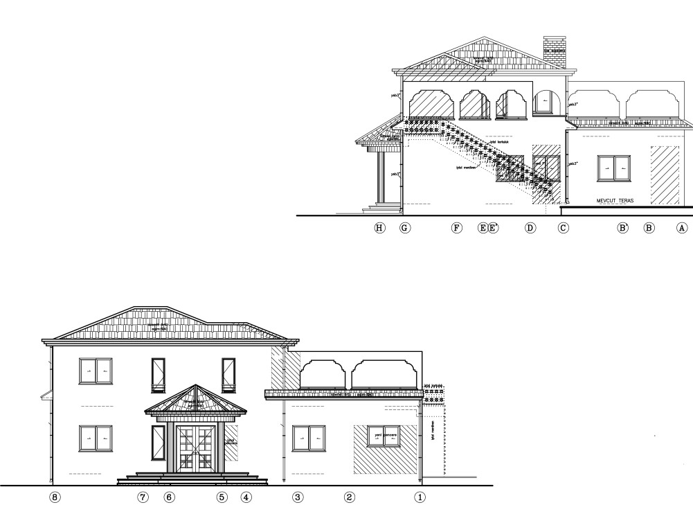 Project of modern villas under construction 4+1 in Kyrenia - Umbrella Group - Photo 7