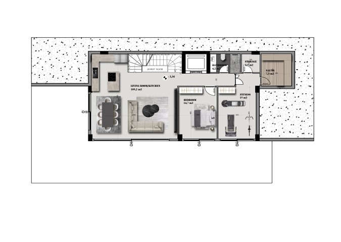 Construction of villas in the Bektas area, 5+2 apartments - Umbrella Group - Photo 9