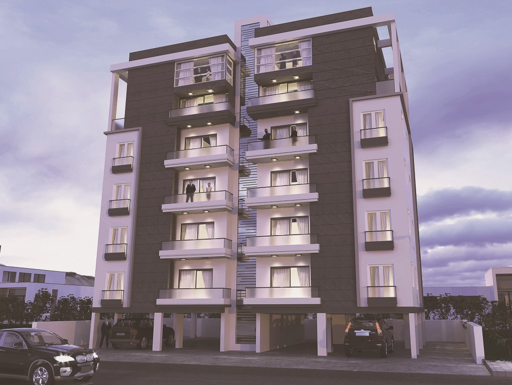 New residential complex in Northern Cyprus, apartment plan 2+1 area of 70 m2 - Umbrella Group