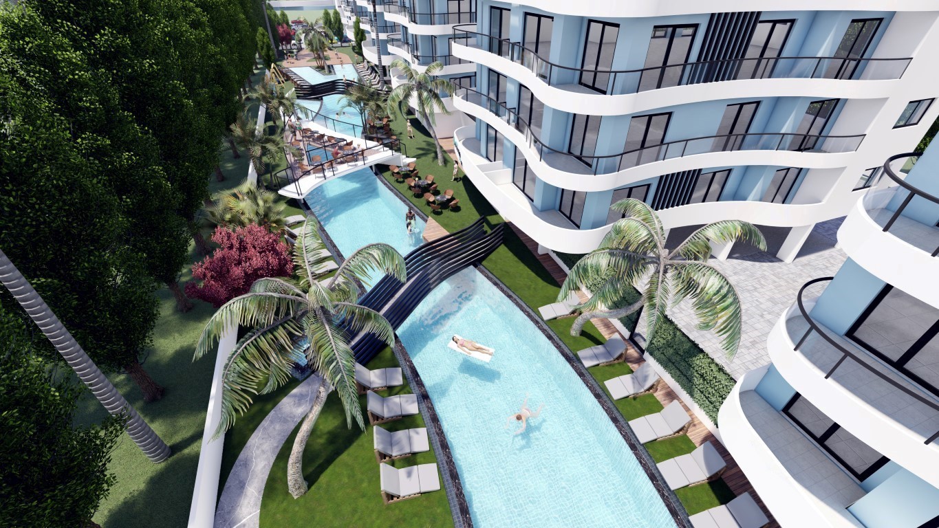 New high-rise residential complex in Northern Cyprus, with 2+1 and 3+1 apartments, Tatlisu district - Umbrella Group - Photo 17