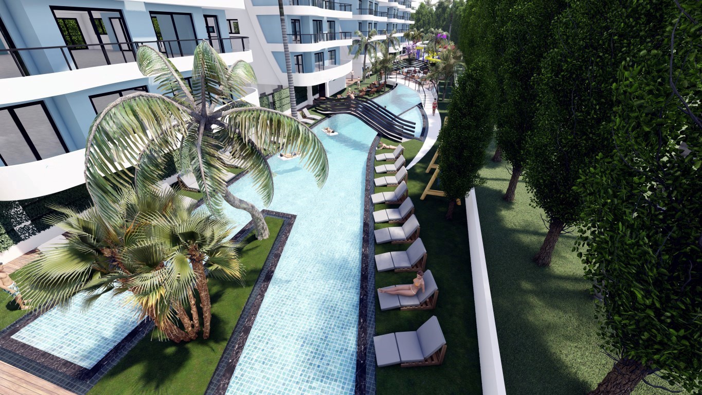 New high-rise residential complex in Northern Cyprus, with 2+1 and 3+1 apartments, Tatlisu district - Umbrella Group - Photo 19