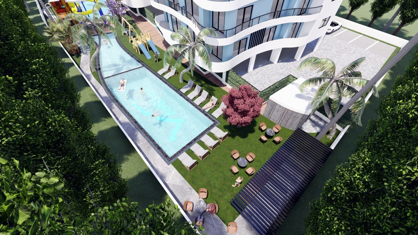 New high-rise residential complex in Northern Cyprus, with 2+1 and 3+1 apartments, Tatlisu district - Umbrella Group - Photo 15