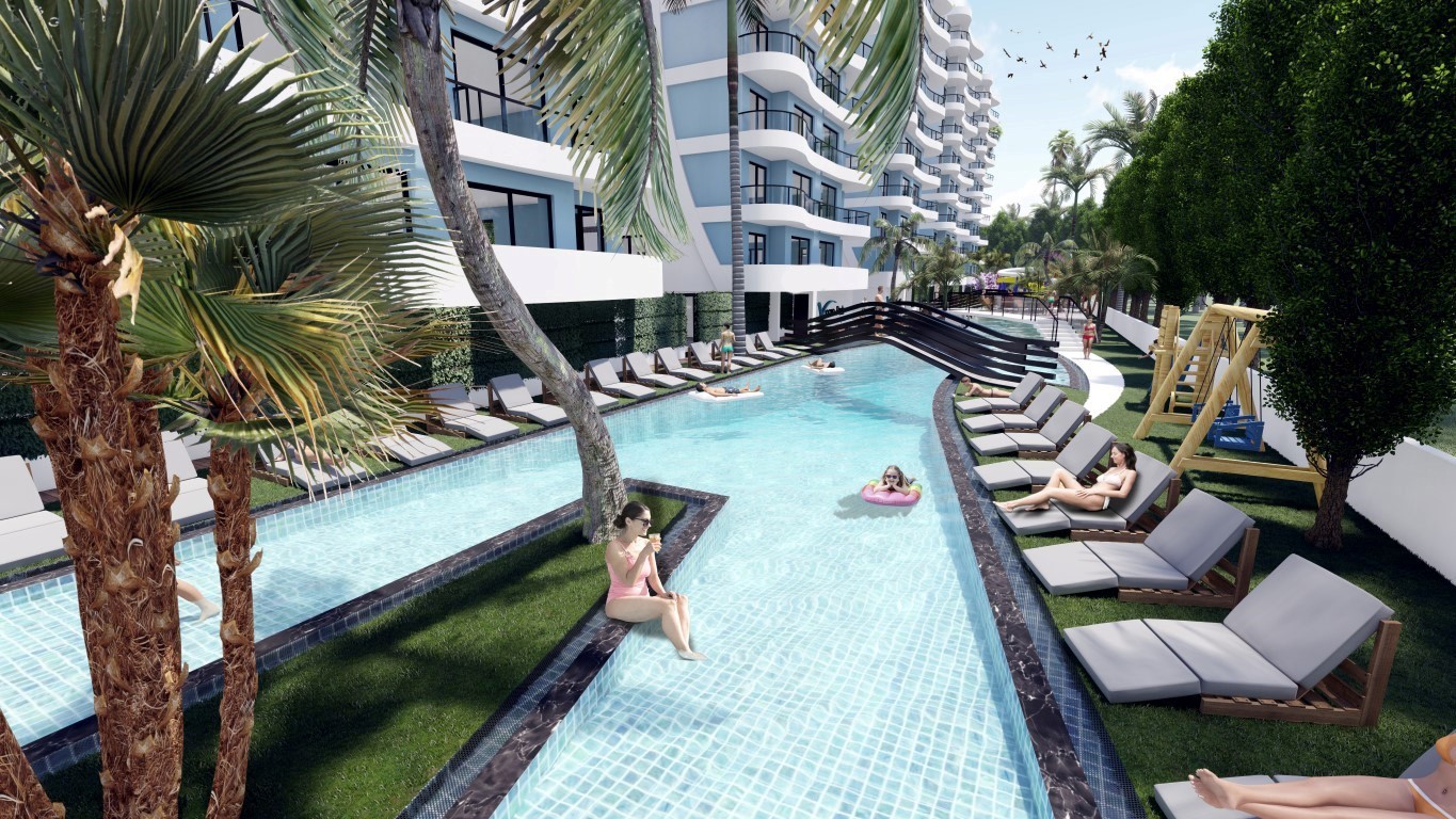 New high-rise residential complex in Northern Cyprus, with 2+1 and 3+1 apartments, Tatlisu district - Umbrella Group - Photo 23