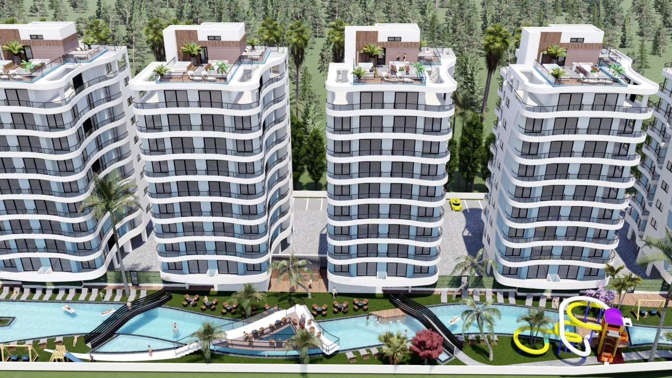 New high-rise residential complex in Northern Cyprus, with 2+1 and 3+1 apartments, Tatlisu district - Umbrella Group - Photo 9