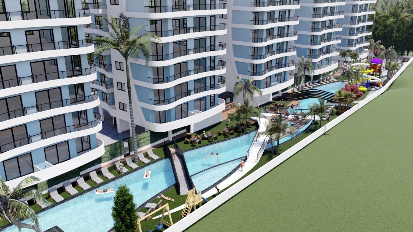 New high-rise residential complex in Northern Cyprus, with 2+1 and 3+1 apartments, Tatlisu district - Umbrella Group - Photo 6