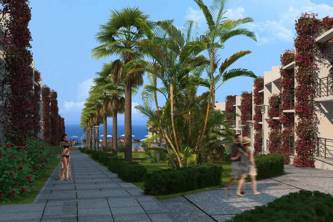 New project in Northern Cyprus elite class apartment floor plan 35 m2 - Umbrella Group - Photo 13