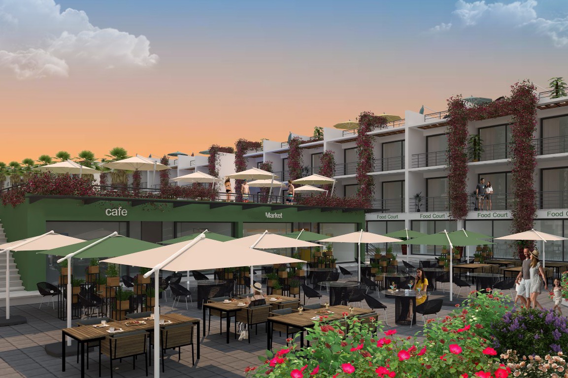 New project in Northern Cyprus elite class apartment floor plan 35 m2 - Umbrella Group - Photo 9
