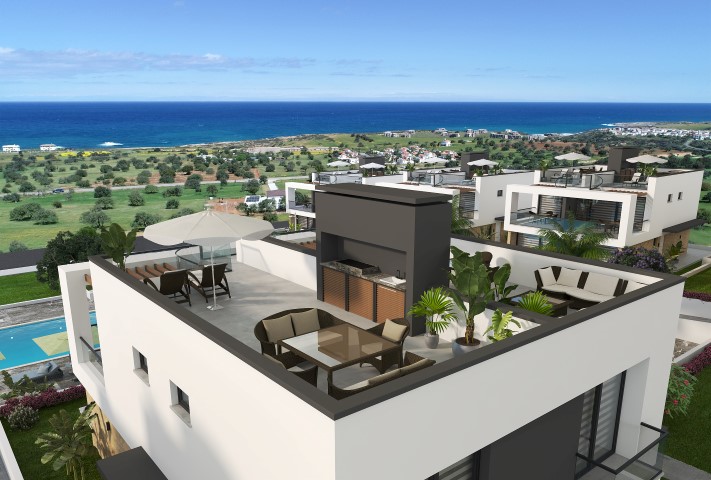 Villa complex in Northern Cyprus, located in the most picturesque part of the island, Tatlysu district - Umbrella Group - Photo 15