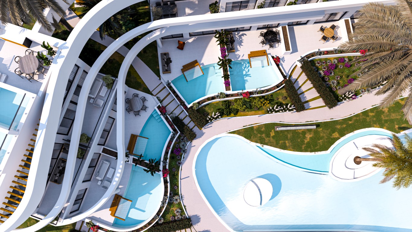New project in Northern Cyprus, in the Iskele area, with loft apartments - Umbrella Group - Photo 8