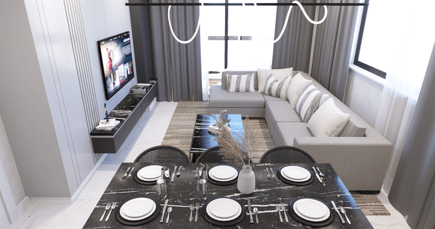 New residential complex in Gazipash, with 1+1, 2+1 apartments - Umbrella Group - Photo 16