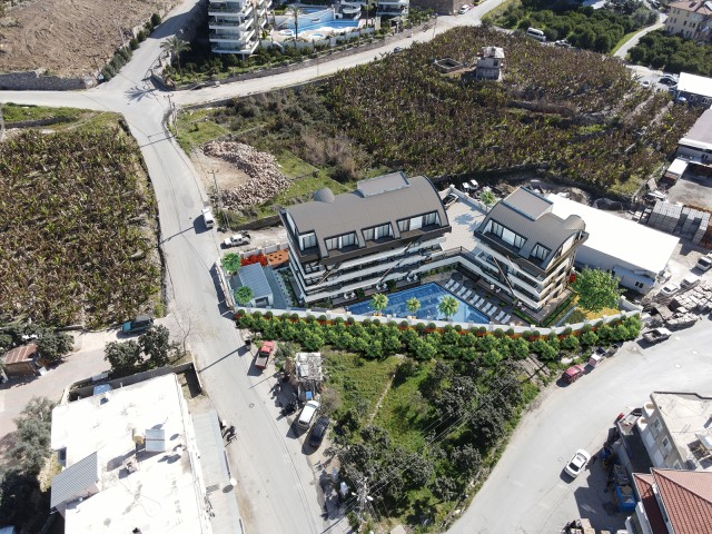 New modern project in Turkey at the construction stage in Jikjilli district, Alanya - Umbrella Group