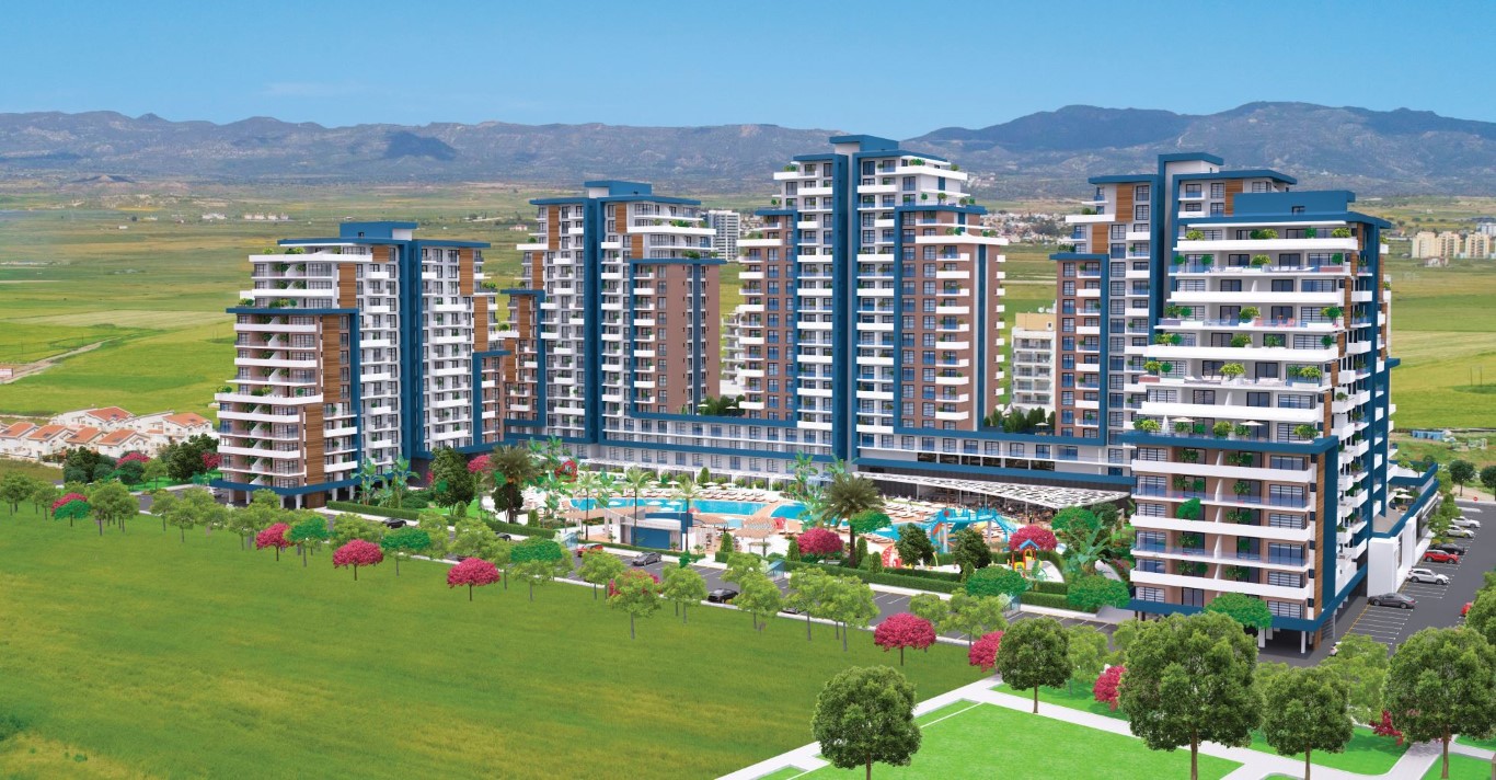 High-rise project with varied infrastructure in Northern Cyprus, Ischele region - Umbrella Group - Photo 3