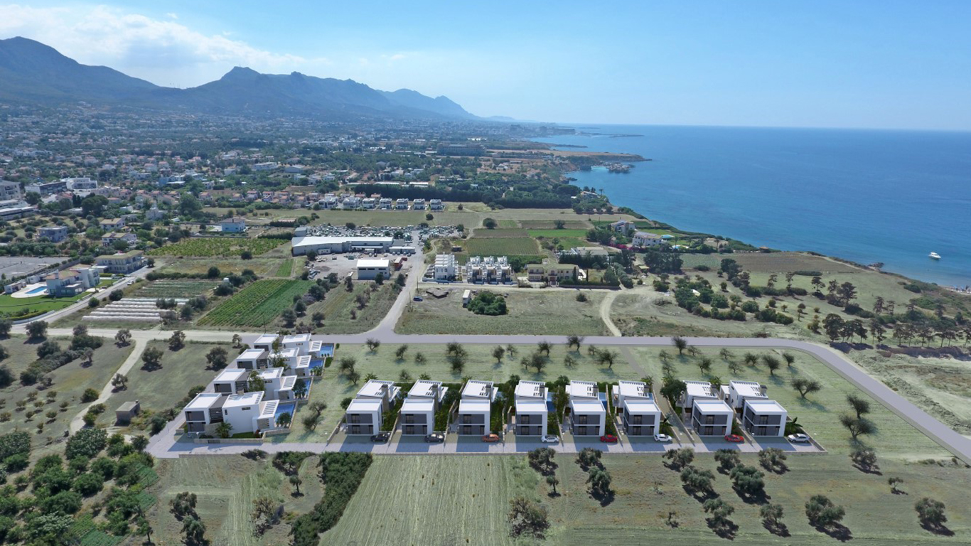 Villa complex with private pool in Northern Cyprus, 500 m from the beach - Umbrella Group - Photo 3
