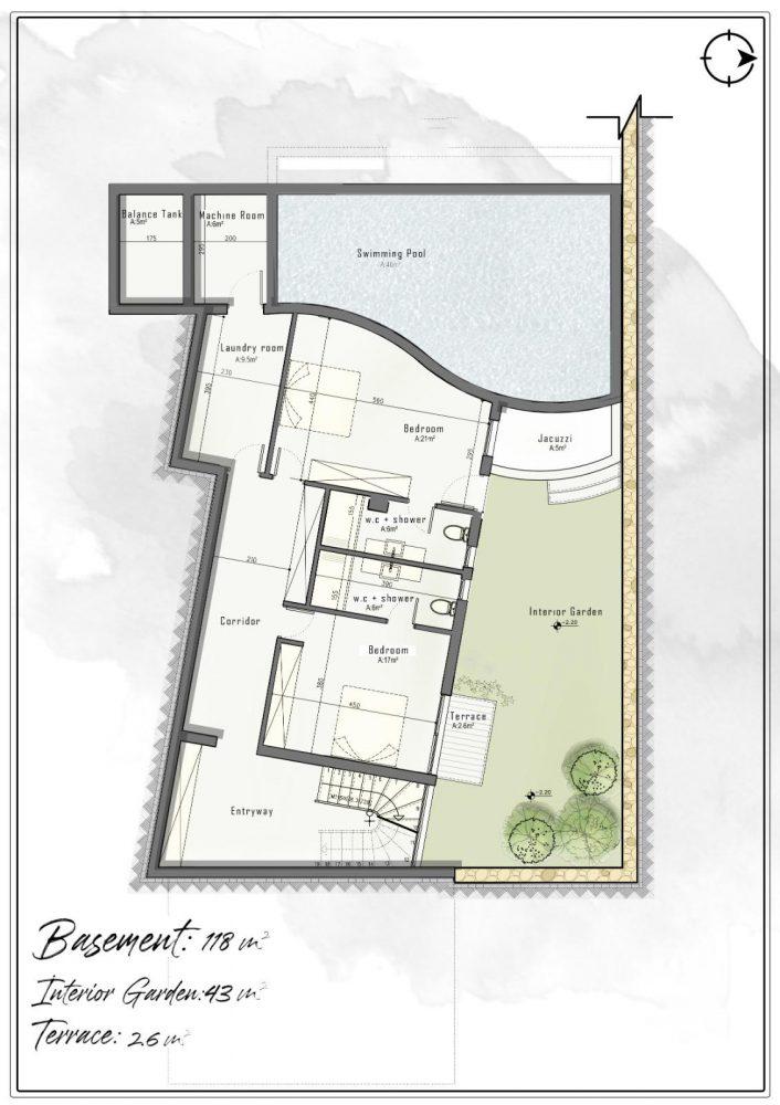 Villa complex with private pool in Northern Cyprus, 500 m from the beach - Umbrella Group - Photo 11
