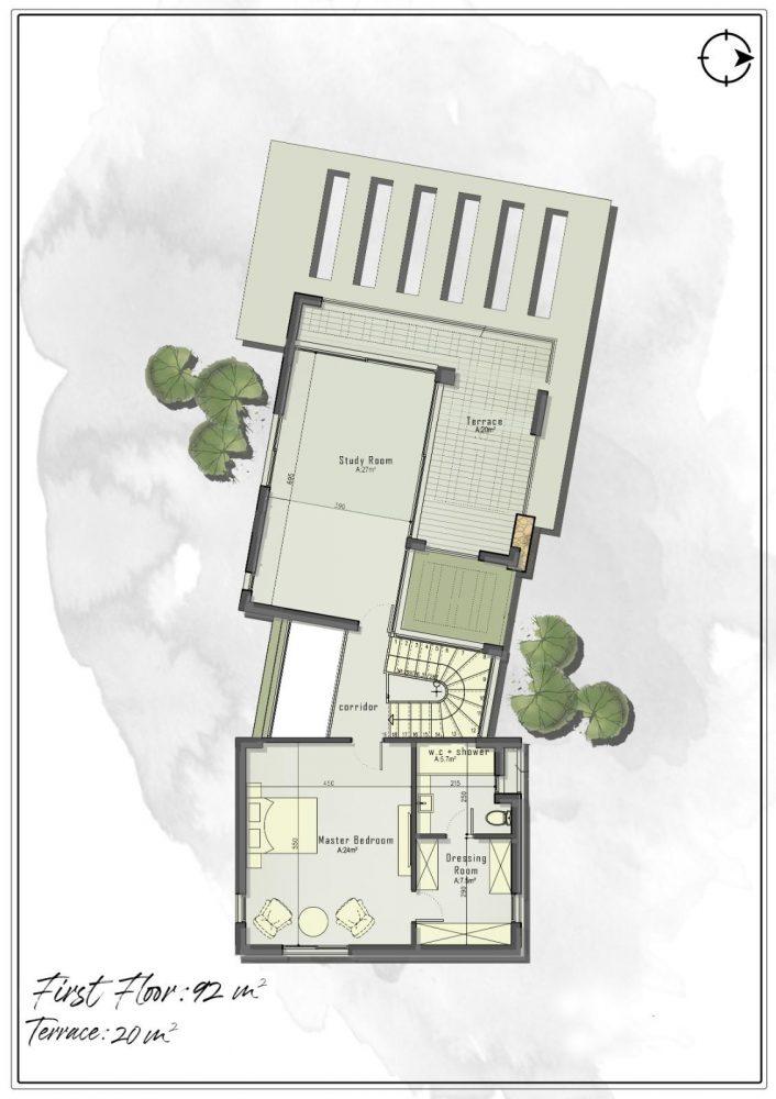 Villa complex with private pool in Northern Cyprus, 500 m from the beach - Umbrella Group - Photo 10