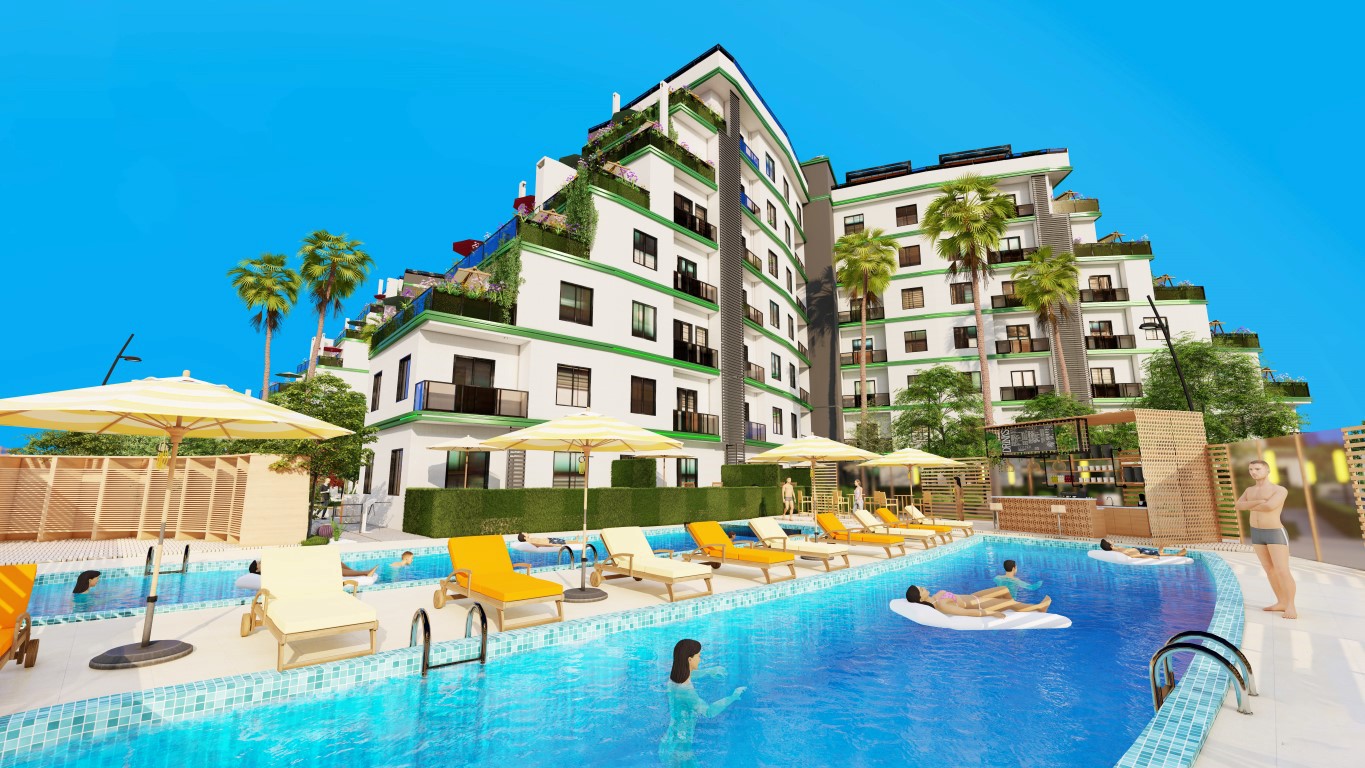 Project of a modern residential complex in the city of Antalya, Kepez district - Umbrella Group - Photo 15
