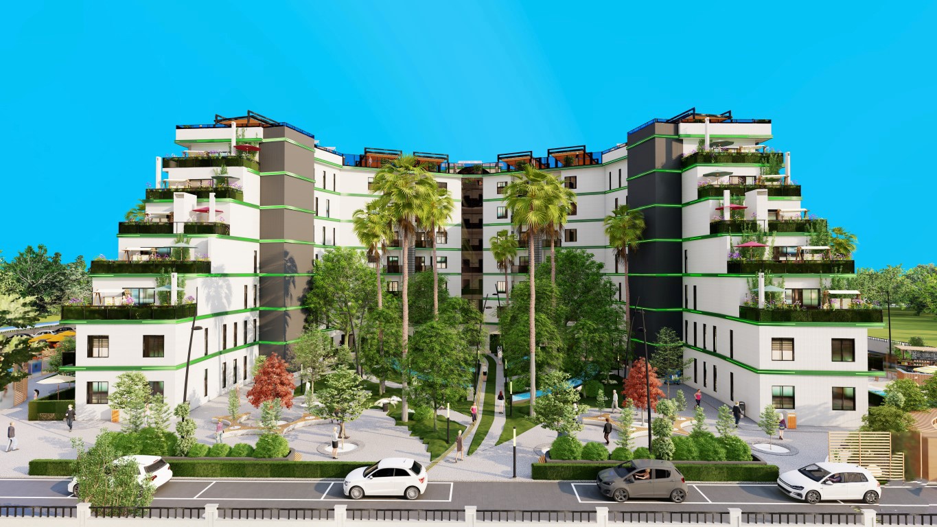 Project of a modern residential complex in the city of Antalya, Kepez district - Umbrella Group - Photo 8