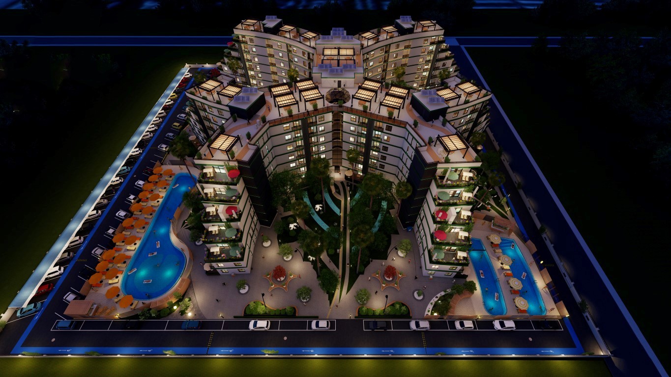 Project of a modern residential complex in the city of Antalya, Kepez district - Umbrella Group - Photo 2