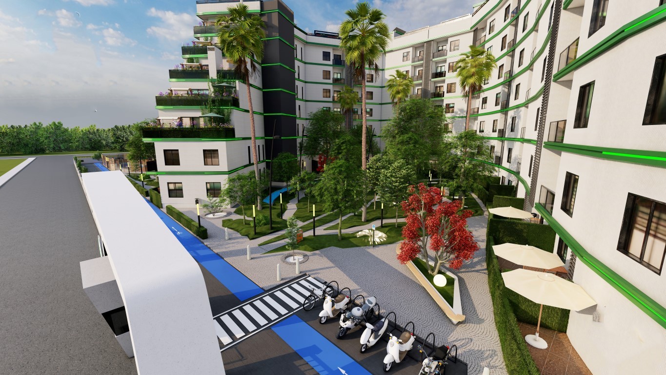 Project of a modern residential complex in the city of Antalya, Kepez district - Umbrella Group - Photo 10