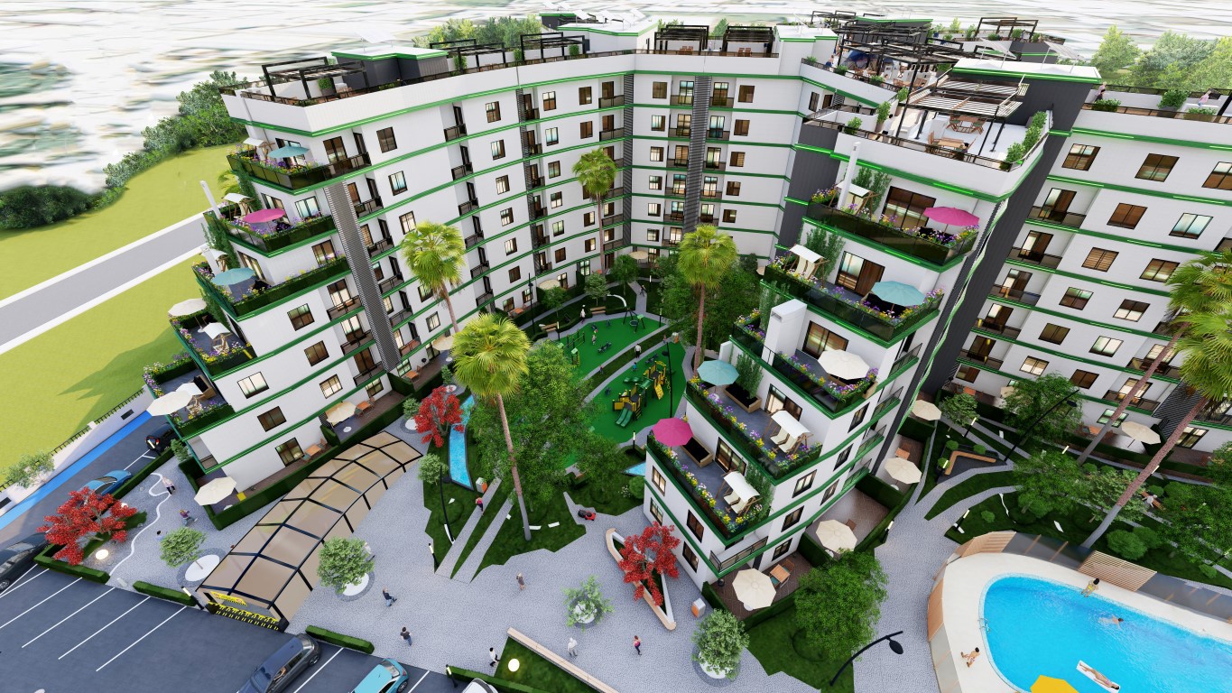 Project of a modern residential complex in the city of Antalya, Kepez district - Umbrella Group - Photo 12