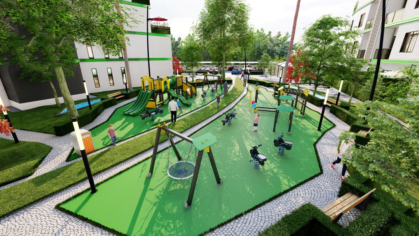 Project of a modern residential complex in the city of Antalya, Kepez district - Umbrella Group - Photo 14