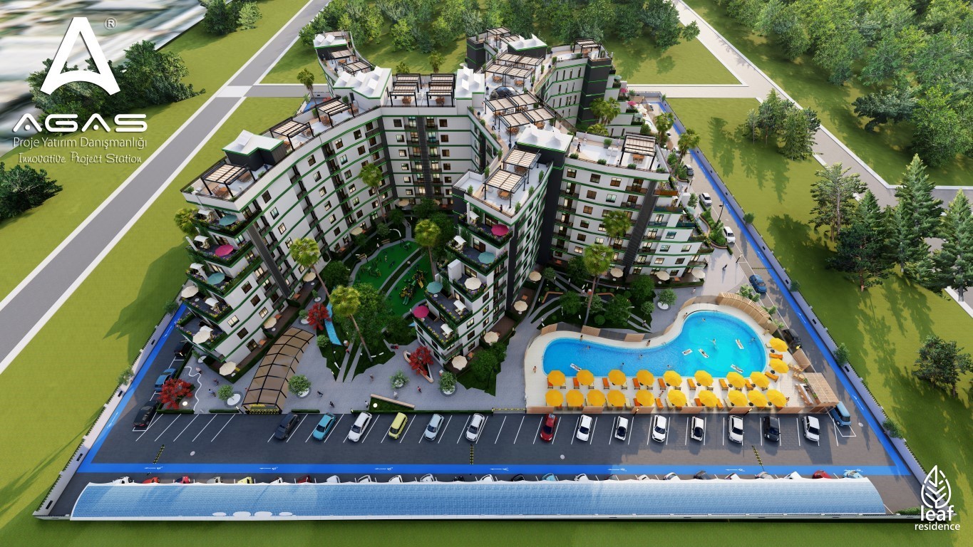 Project of a modern residential complex in the city of Antalya, Kepez district - Umbrella Group - Photo 4