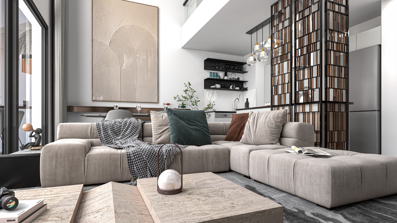New project in Northern Cyprus, in the Iskele area, with loft apartments - Umbrella Group - Photo 16