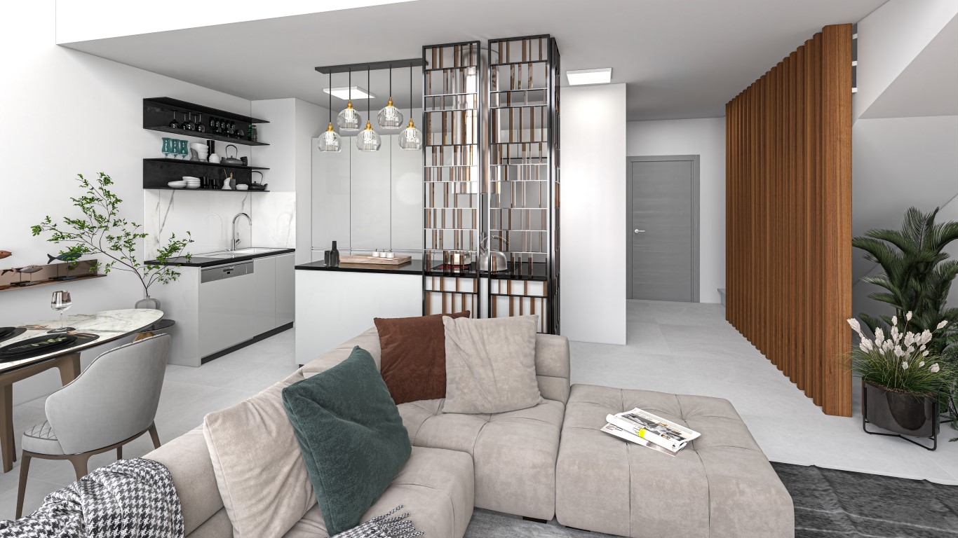 New project in Northern Cyprus, in the Iskele area, with loft apartments - Umbrella Group - Photo 18