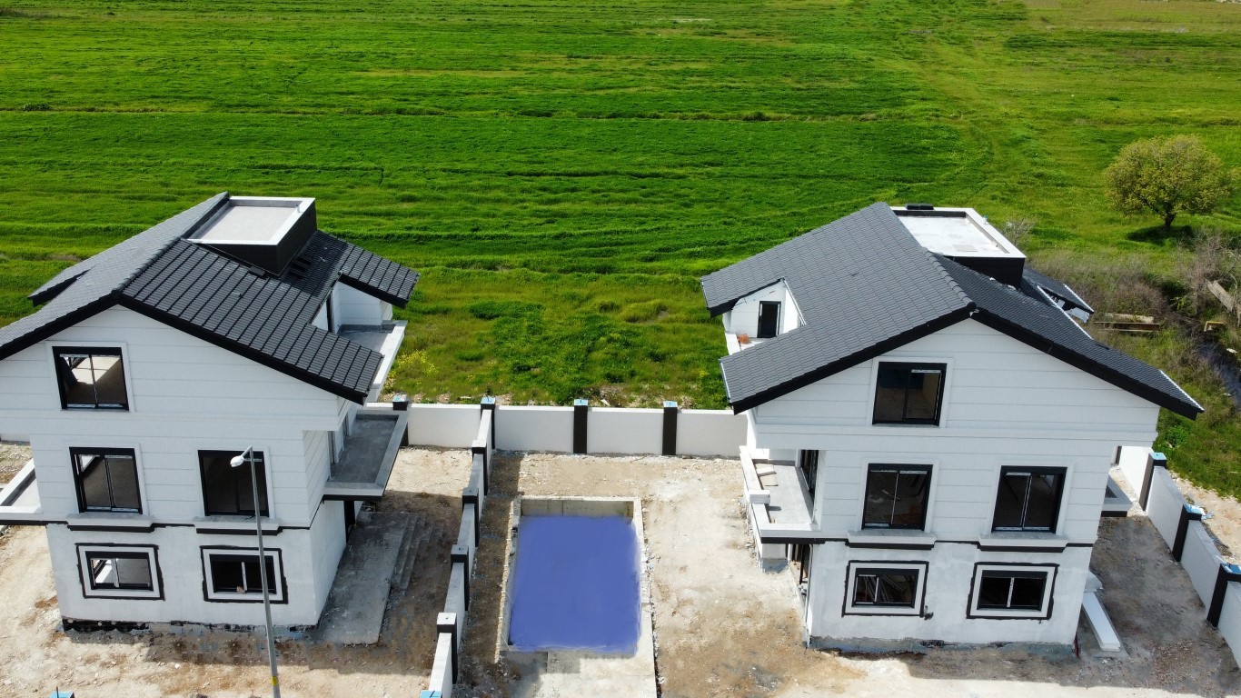 Design of new 4+1 villas in Antalya, Kadriye district - Umbrella Group