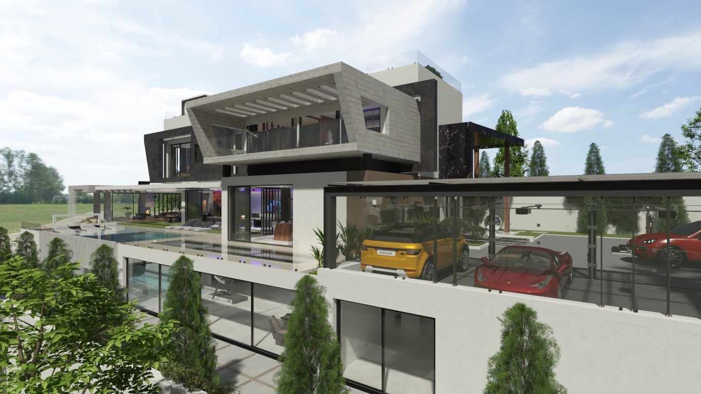 Villa complex with private pool in Northern Cyprus, Kirenia, with an area of 558 to 970 sq. m - Umbrella Group - Photo 6