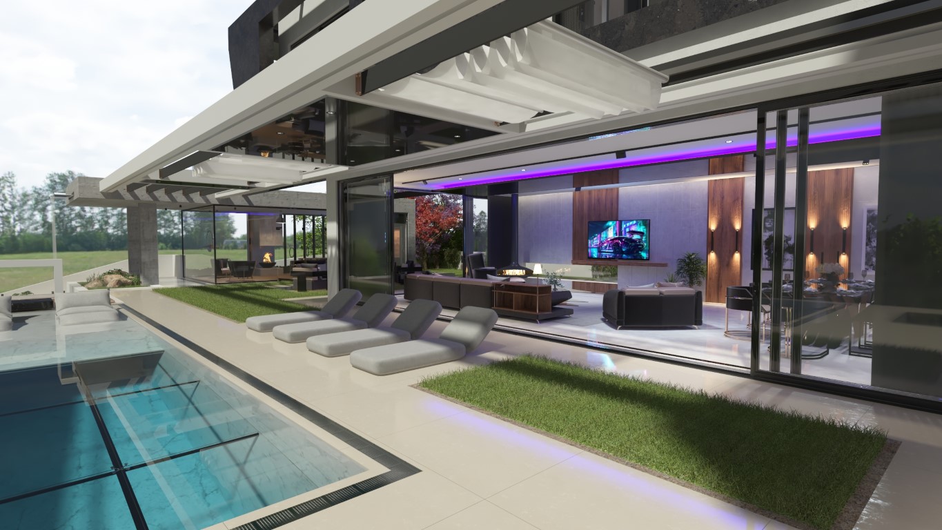 Villa complex with private pool in Northern Cyprus, Kirenia, with an area of 558 to 970 sq. m - Umbrella Group - Photo 10